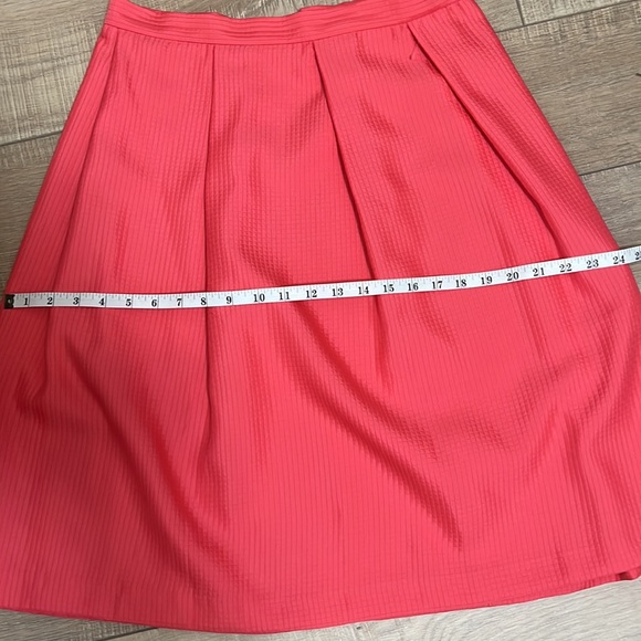 Asos Midi Hot Pink Pleated Skirt Size 10 - Picture 10 of 12